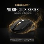 Usb Wired Mouse Ergonomic Design Gaming Mouse (1 Pc)