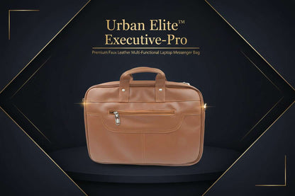 Urban Elite™ Executive-Pro – Premium Faux Leather Multi-Functional Laptop Messenger Bag - Mr Urban Choices