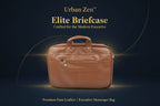 12573 Multipurpose Bag Shoulder Side Bag Office Laptop Faux Leather Executive Formal Laptop  Macbook Messenger  Office  Travel  Business  Shoulder  Hand  Sling Bag For Men Women With Multiple Compartments