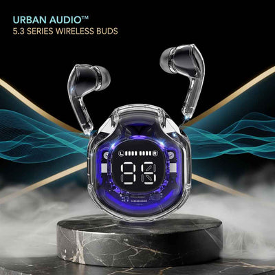 Urban Audio™ 5.3 Series Wireless Buds – 200mAh Rechargeable TWS with Built-in Mic - Mr Urban Choices