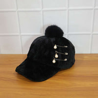 Elegant Winter Fur Cap For Women (1 Pc)