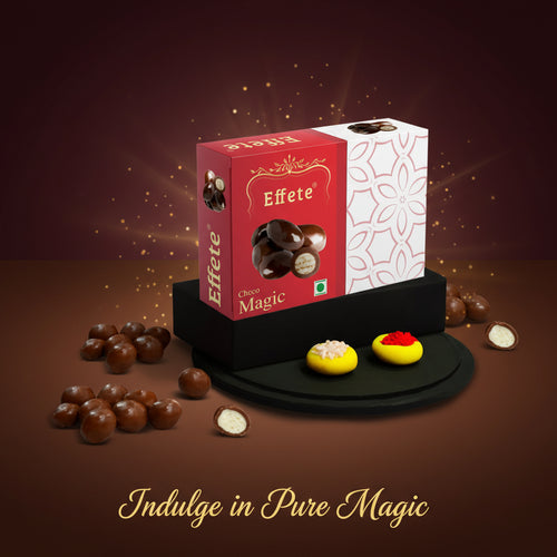 Rakhi (K1_511_em32)  Chocolate Magic 32gm Rakhi  Chocolate For Brother Rakhi With Chocolate Rakhi With Gift Rakhi Combo Set Of 1 Rakhi Chocolate