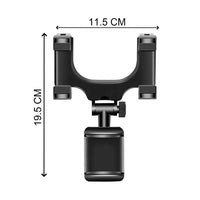 Rear View Mobile Holder Universal Vehicle Rear View Mirror Mobile Phone Mount Stand - Mr Urban Choices