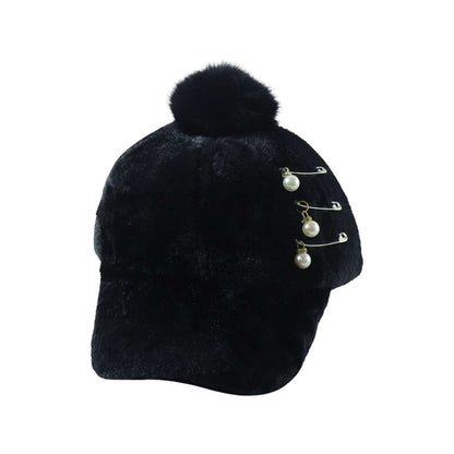 Elegant Winter Fur Cap For Women (1 Pc)