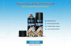  Waterproof Leak Filler Spray Rubber Flexx Repair  Sealant - Point To Seal Cracks Holes Leaks Corrosion More For Indoor Or Outdoor Use Black Paint (450 Ml)