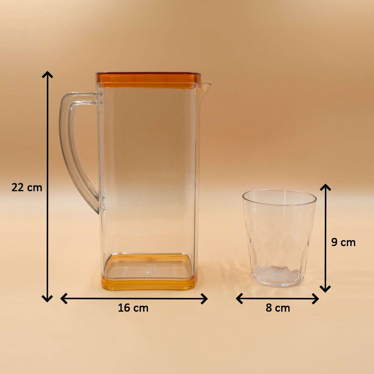 Urban Zen™ Crystal-Pour – Premium Heat-Resistant Borosilicate Glass Jug - Mr Urban Choices