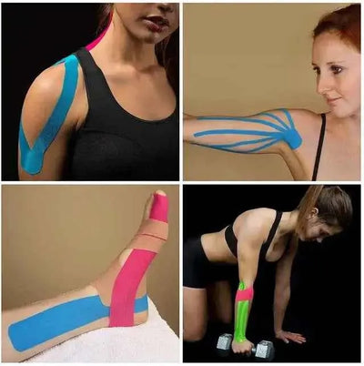 Kinesiology Tape Adhesive for Muscle Pain Relief