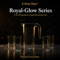 Apex Crystal Premium Jug With Lid  4 Pcs Glass (1500 Ml  300 Ml Approx  5 Pcs Set)