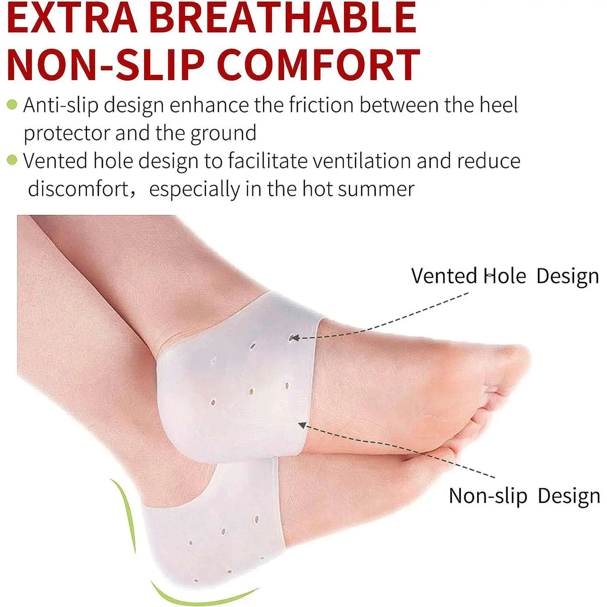Kid Silicone Heel Protectors (1 Pair)