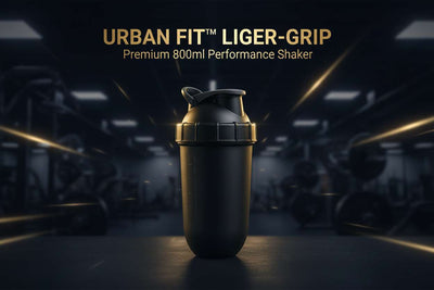 Urban Fit™ Liger-Grip – Premium 800ml Gym Shaker Bottle