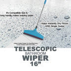 8709a Adjustable Bathroomfloor Stainless Steel Rod Wiper