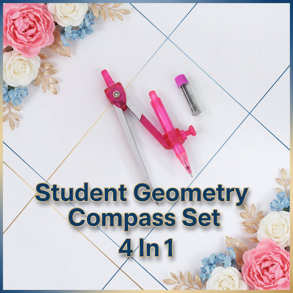 Student Geometry Compass Set (4 In 1) - Mr. Urban Choices