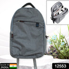 12553 Laptop Bag With Adjustable Shoulder Strap  Storage Pockets Lightweight Water-resistant Travel-friendly Bag Office Bag  School Bag  College Bag  Business Bag