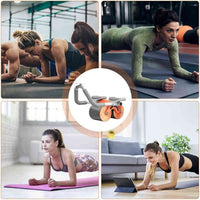 Urban Fit™ Core-Max Pro – Auto-Rebound Ab Roller with Smart Timer & Elbow Support - Mr. Urban Choices