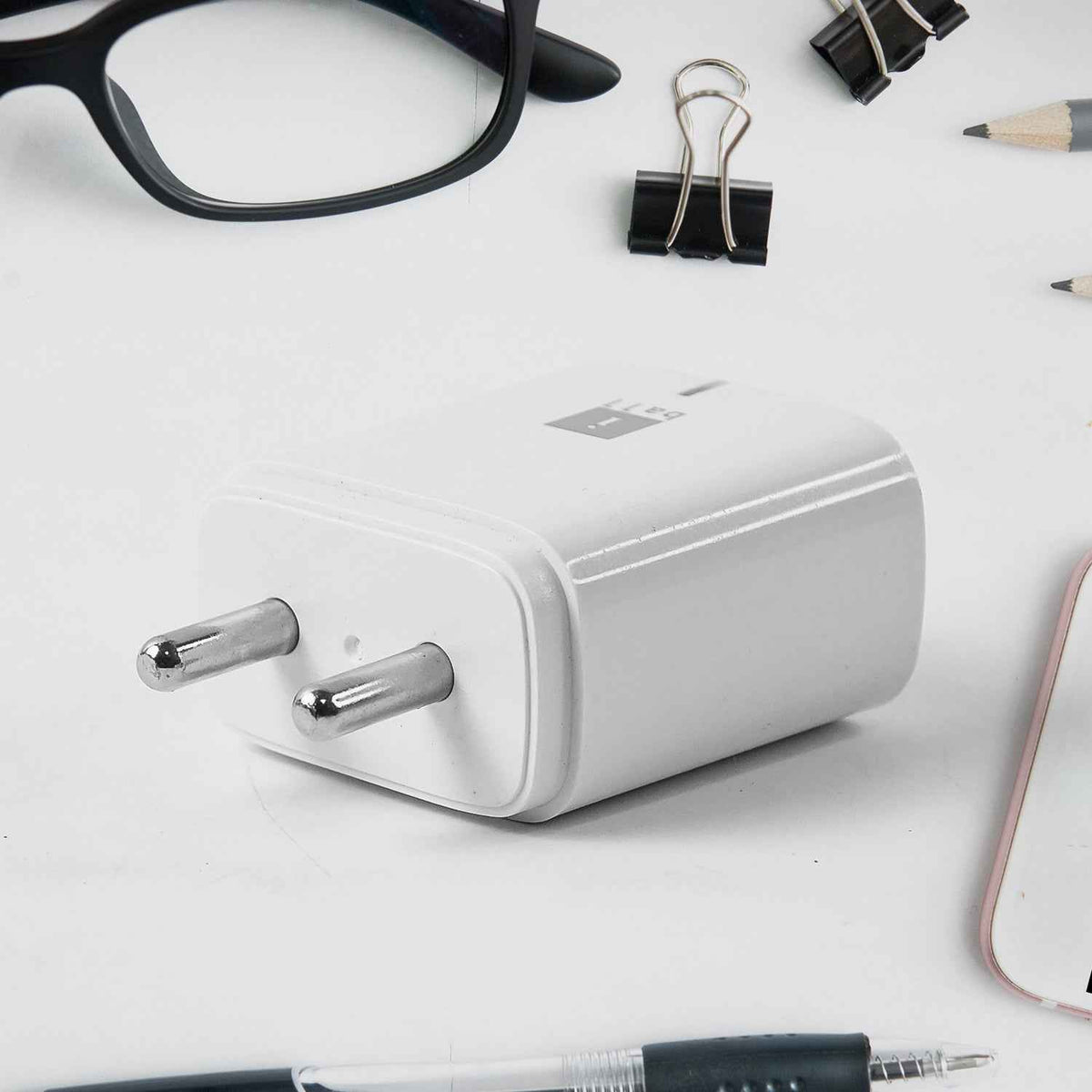 Iball Dual Usb Wall Charger 5v3.1a High-speed Dual Port Fast Charging Adapte (1 Pc) - Mr Urban Choices