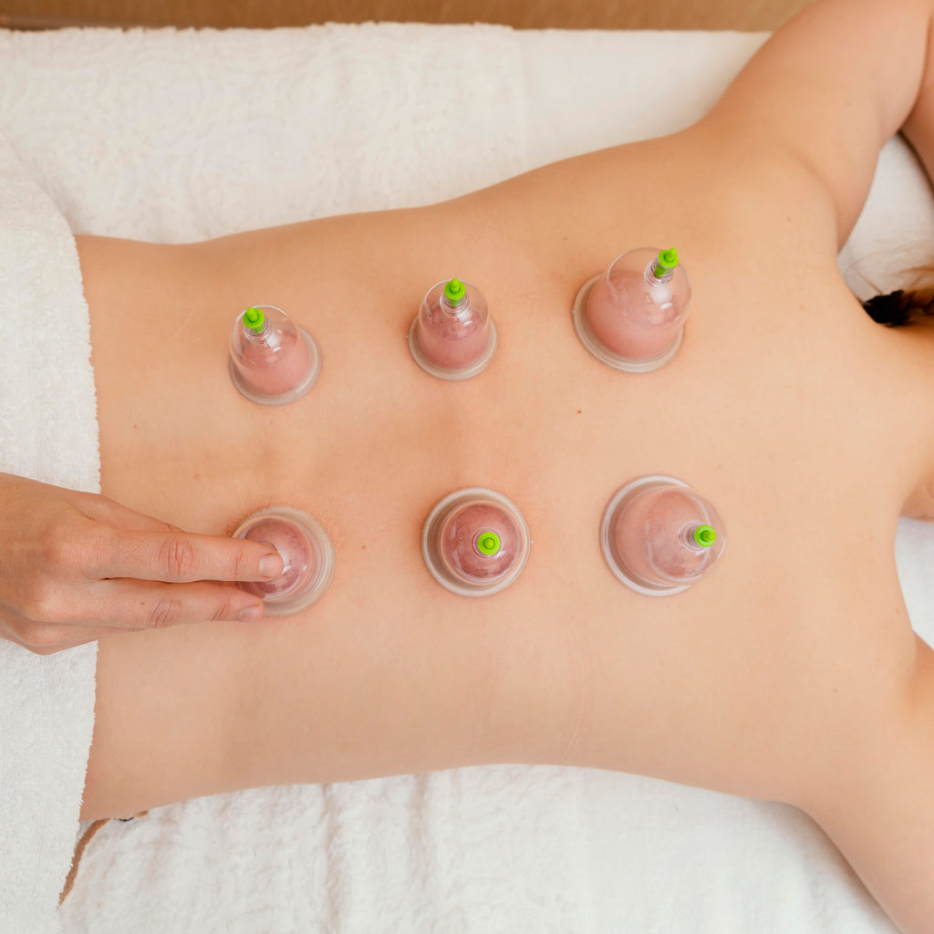 6614a Vacuum Cupping Set 6 Pcs Kit Pull Out A Vacuum Apparatus Therapy Relax Massagers Curve Suction Pumps