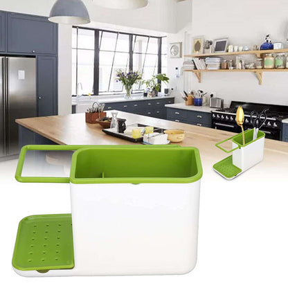3 in 1 Stand For Kitchen Sink Plastic For Kitchen Use - Mr Urban Choices