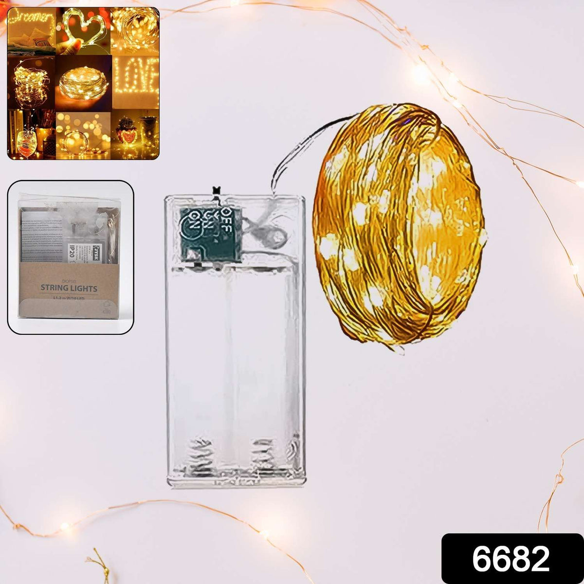 Urban Zen™ Aurora-Wire – Waterproof Battery-Powered LED Fairy Lights - Mr Urban Choices