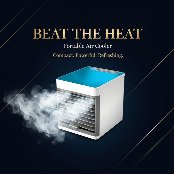 Urban Breeze™ Arctic-Flow Mini – Portable Personal  Air Conditioner Device  & Mood LED Light