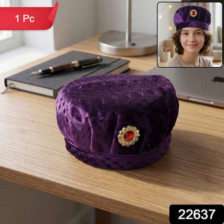 Premium Traditional Style Soft Velvet Cap (1 Pc)