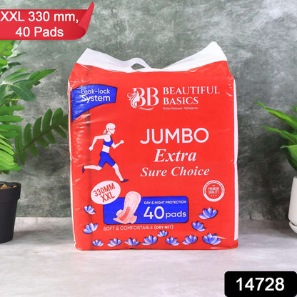 Urban Health™ Sure-Choice XXL – Premium 330mm Jumbo Sanitary Pads (40 Pack) - Mr Urban Choices