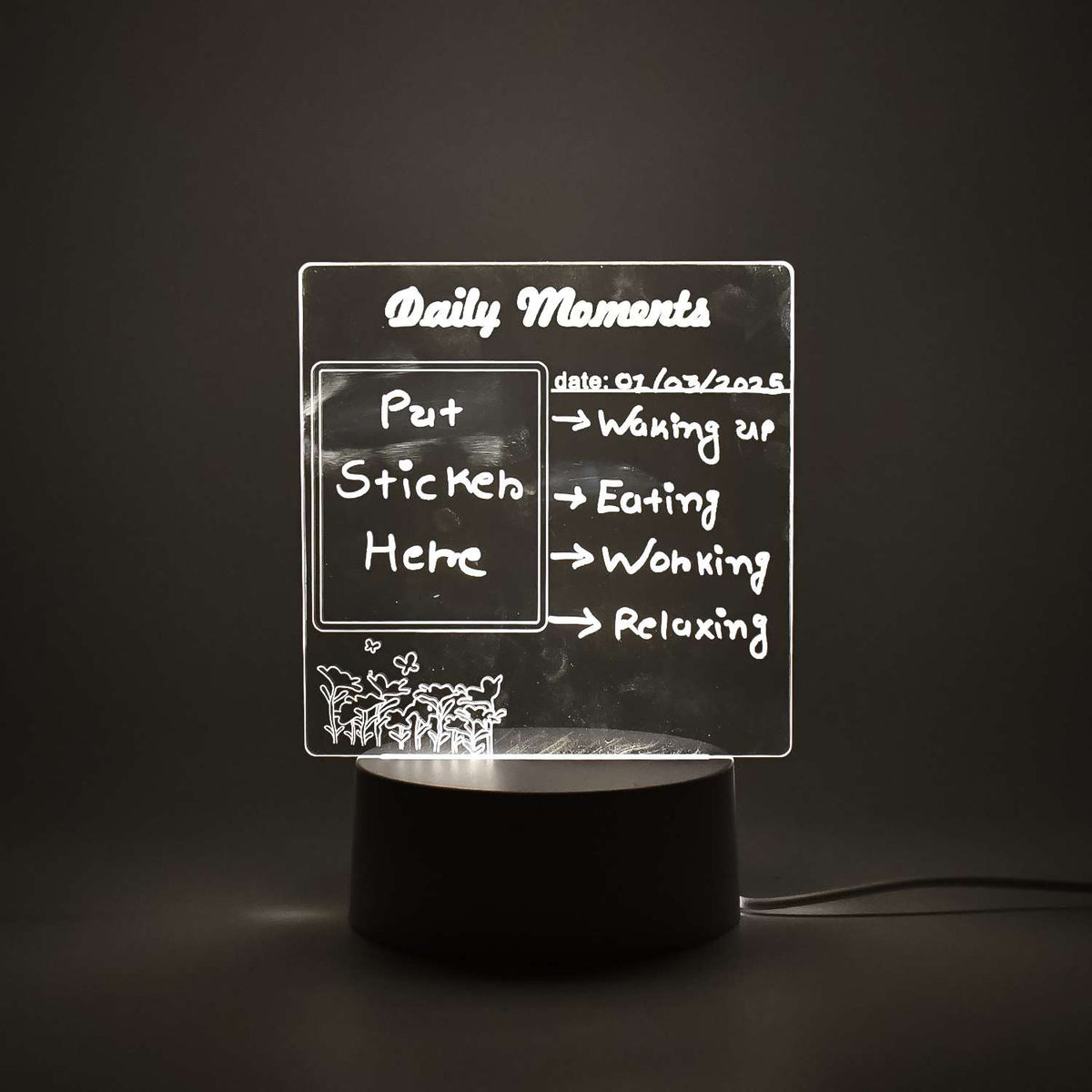 Creative Visualization Lamp 3 Dactylic Decorative Lamp - Mr Urban Choices
