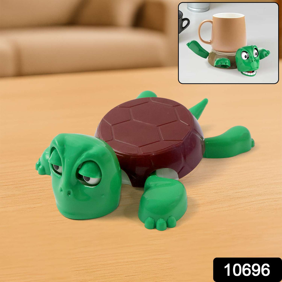 Urban Home™ Turtle Series Cup Coaster – Durable Waterproof Plastic Drink Mat - Mr Urban Choices