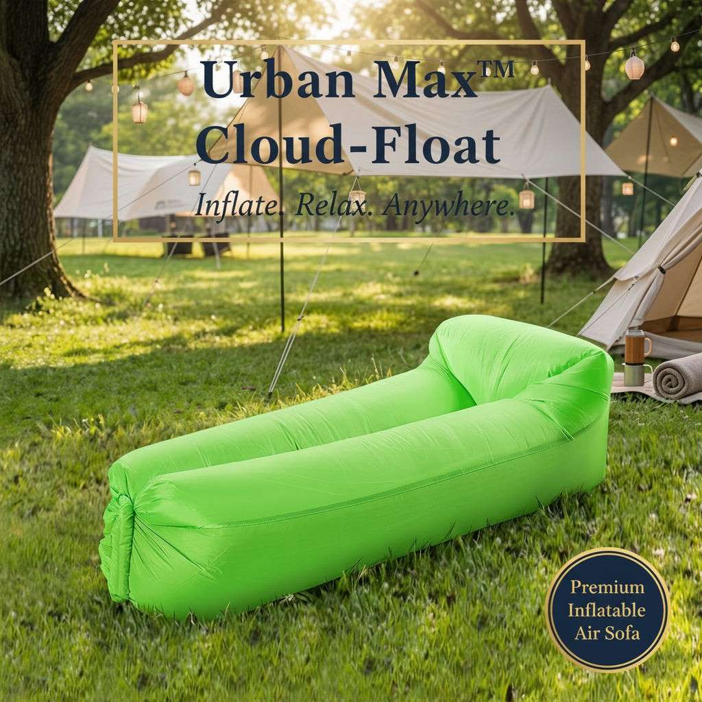 Urban Max™ Cloud-Float Premium Inflatable Air Lounger Sofa - Mr. Urban Choices
