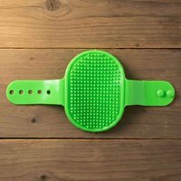 Pet Grooming Bath Brush With Adjustable Hand Strap For Dogs  Cats (1 Pc)