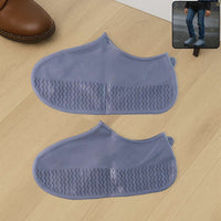 Urban Zen™ Sole-Guard – Premium Grey Non-Slip Silicone Waterproof Shoe Covers - Mr Urban Choices
