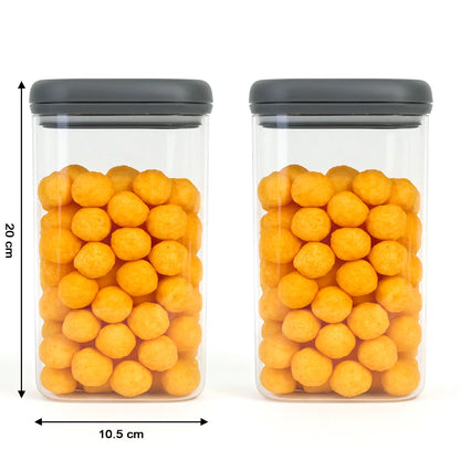 Supermom Airtight Kitchen Storage Containers  (2 Pc Set  1500 Ml)