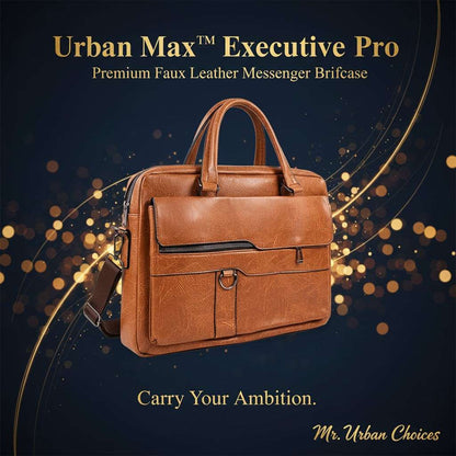 Urban Max™ Executive Pro – Premium Faux Leather - Mr. Urban Choices