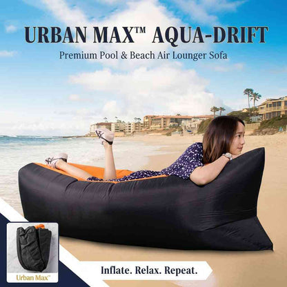 Urban Max Aqua-Drift Inflatable Air Lounger for Outdoors - Mr. Urban Choices