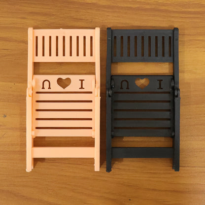 Mini Chair Shape Mobile Stand Holder (1 Pc)