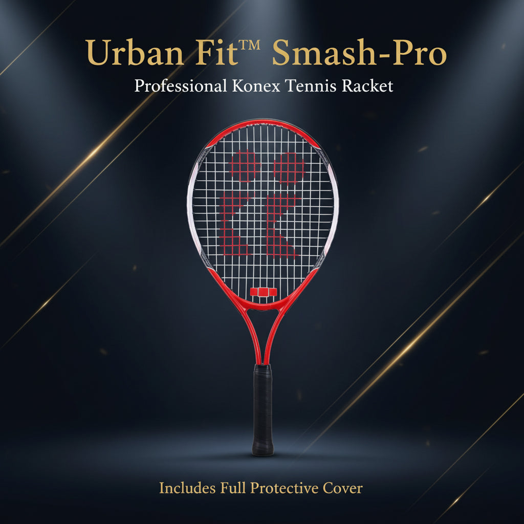 Professional Konex Tennis Racket With Full Cover (1 Pc)