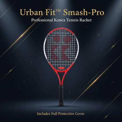 Urban Fit™ Smash-Pro – Professional Konex Tennis Racket with Full Protective Cover