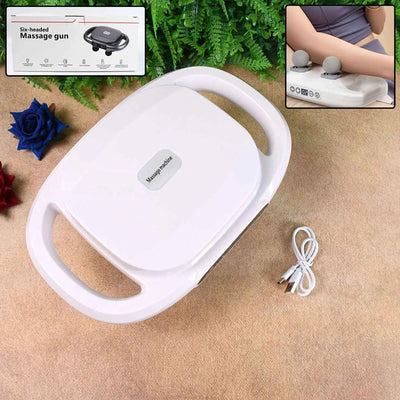 4 Heads Massage Gun Machine For Pain Relief