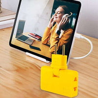 Urban Cloz" Wireless 3 In 1 Foldable Wall Plug Adapter Socket Converter (1 Pc) - Mr Urban Choices