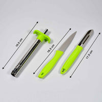 Knife and Peeler - Urban 3pc Lighter Cum Knife And Peeler Set - Mr Urban Choices