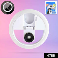 Urban Glow™ Mini Selfie Ring – Universal 3-Mode LED Clip Light for Perfect Selfies - Mr Urban Choices