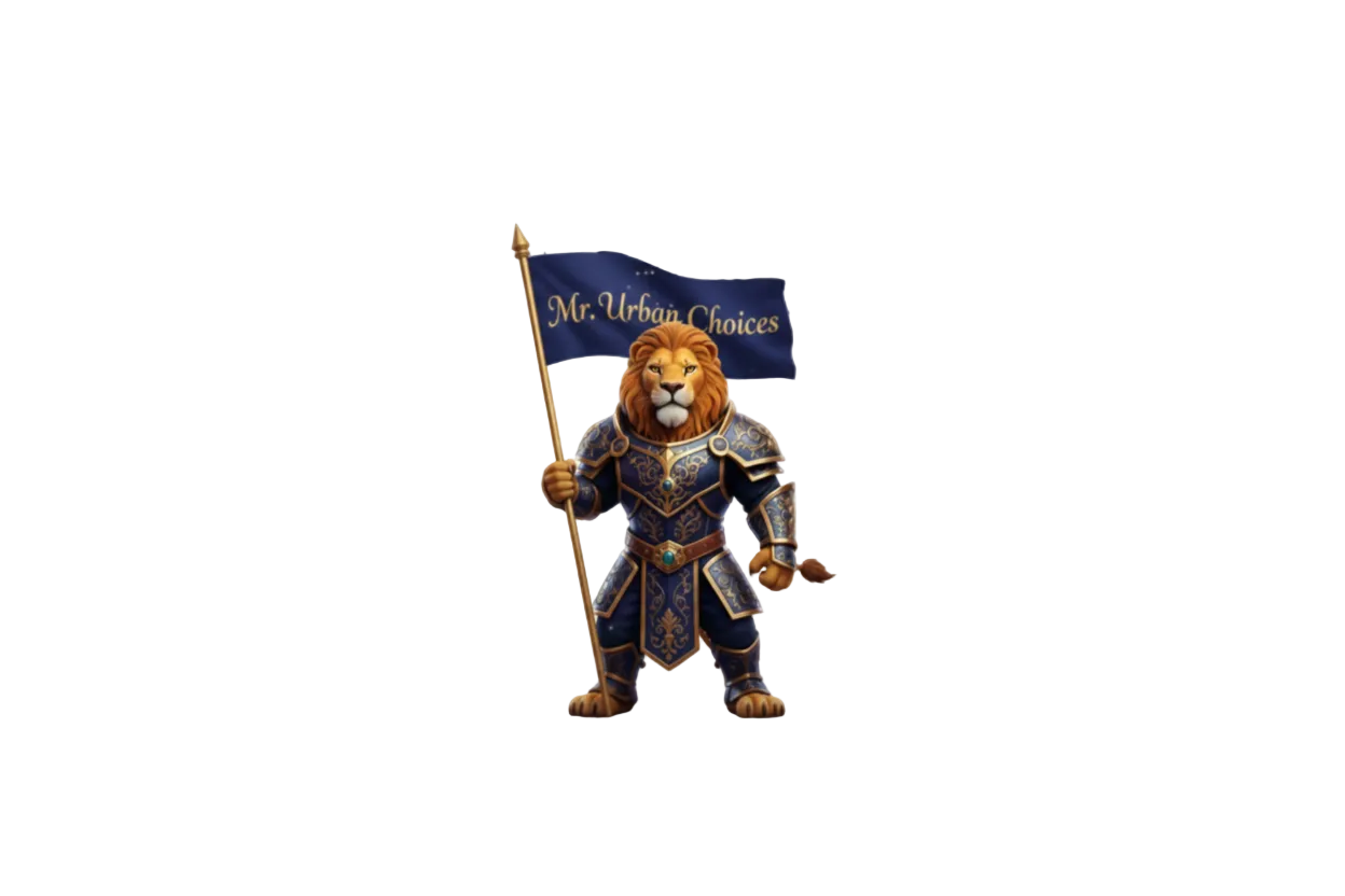 Mr. Urban Choices Lion Mascot