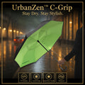 8551umbrella Summer Sun And Rain Protectionfoldable Cute Umbrella  C-shaped Handle  Uv Protection Rain Sun Umbrella  Travel Accessories  Umbrella For Children Girls And Boys (1 Pc  Mix Color)