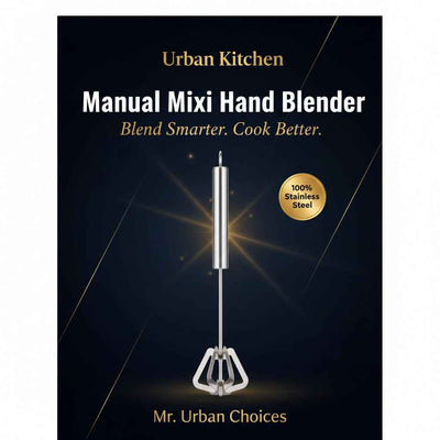 Stainless Steel Manual Mixi Hand Blender - Mr Urban Choices