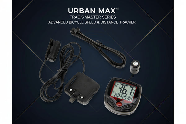 Urban Max™ Track-Master Series – Advanced Bicycle Speed & Distance Tracker