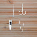 9146  Mini Nail Clipper Set Beauty Nail Tool Set Multifunctional Beauty Set With Plastic Storage Case  (4 Pc Set)