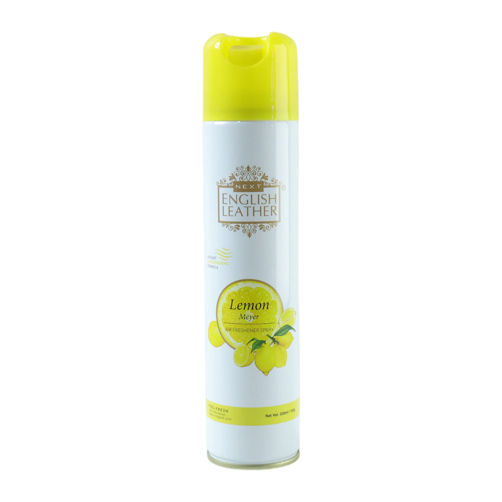 Next Premium English Leather Lemon Air Freshener Spray 220 Ml