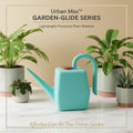 2 Litre Heavy-duty Plastic Gardening Watering Can With Long Spout  Ergonomic Handle