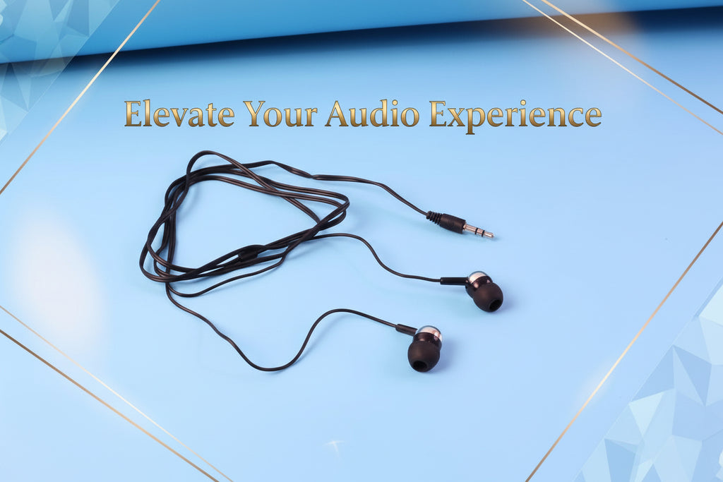 Wired Stereo Earphones With 3.5mm Jack (1 Pc  1.2m Cable)