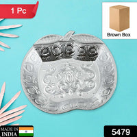 5479 Decorative Mukhwas Serving Tray Serving Mukhwas Plate Fancy Candy Tray Dry Fruit Serving Tray (1 Pc Set) - Mr Urban Choices