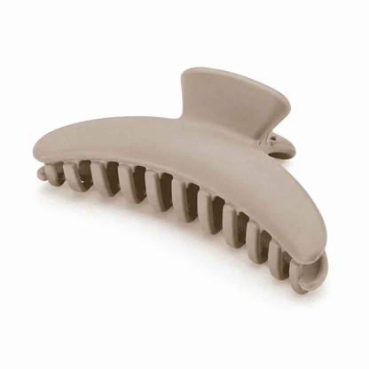 Plastic Hair Clamp Grip Simple Matte Hair Barrette Clamp (1 Pc)